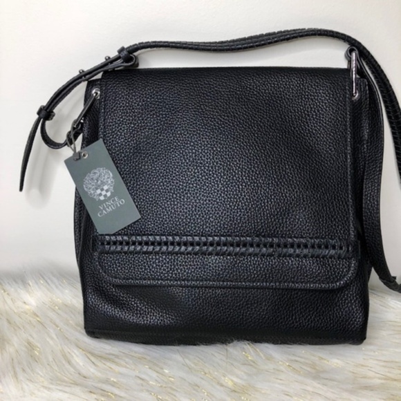 Vince Camuto Handbags - Vince Camuto Leather Astra Flap Crossbody Purse